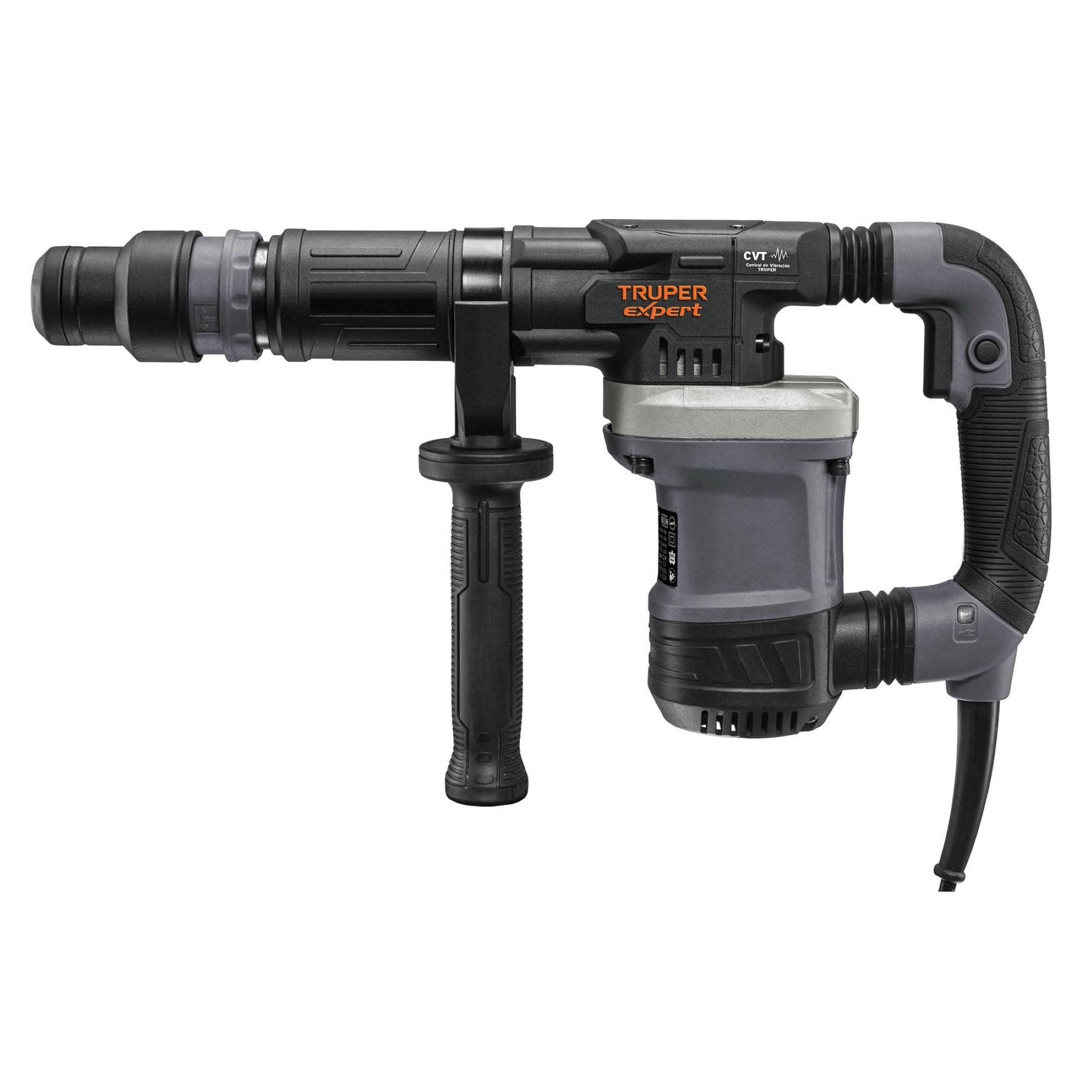 Martillo Demoledor SDS Max 14 Joules Mango Auxiliar 360°